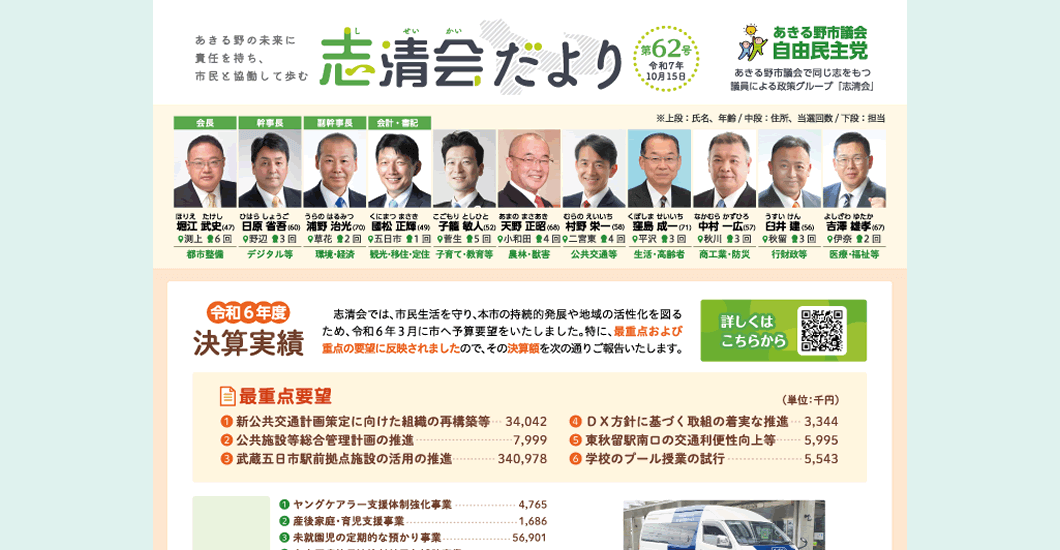 志清会だより第62号